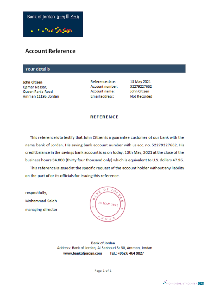 Download Jordan bank of Jordan reference Photoshop template